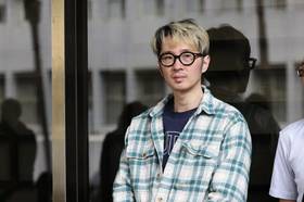 溫朗東昨天表態，因無法支持林岱樺參選高雄市長，決定退出派系、退出選舉。（資料照片／陳愷巨攝）