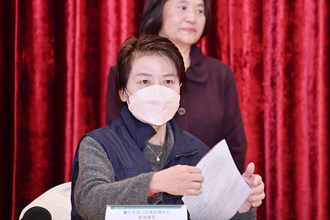 台北副市長黃珊珊今（2）日召開記者會指出，案17181到過幼兒園接子女，老師、學生33人也在擴大採檢。