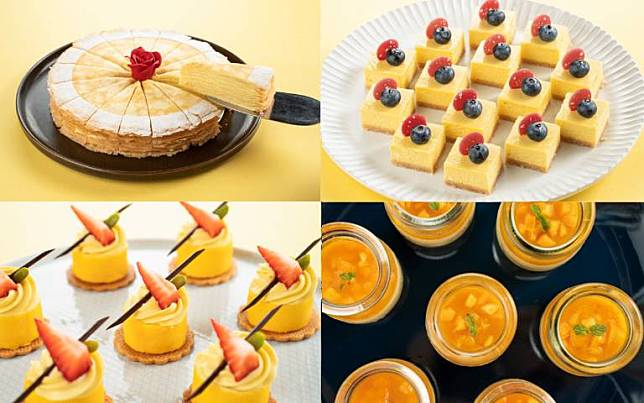 大員皇冠假日酒店推「芒果」入菜、甜點、調酒！各式芒果料理一站開吃！