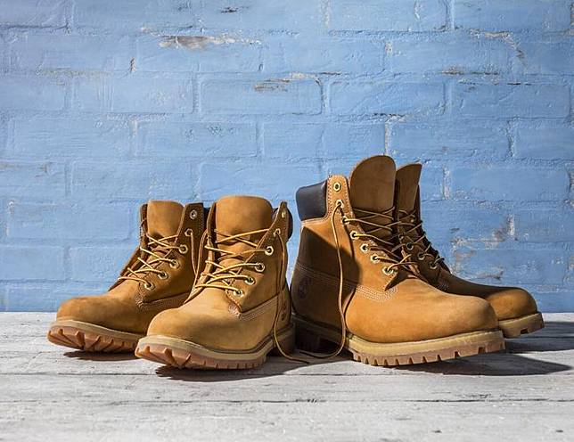 Timberland 黃靴不分男女都能輕鬆駕馭，作為情侶鞋再適合不過！圖片來源：<a href=
