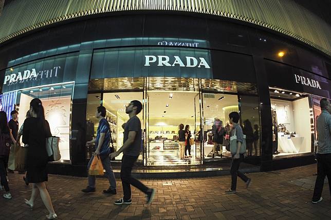 A Prada shop was seen in Causeway Bay, Hong Kong. The fashion house’s sales have been dented by six months of anti-government protests that have rocked the city. Photo: Martin Chan