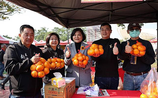 斗六茂谷柑節暨年貨市集登場　親子多元活動吸引民眾參與