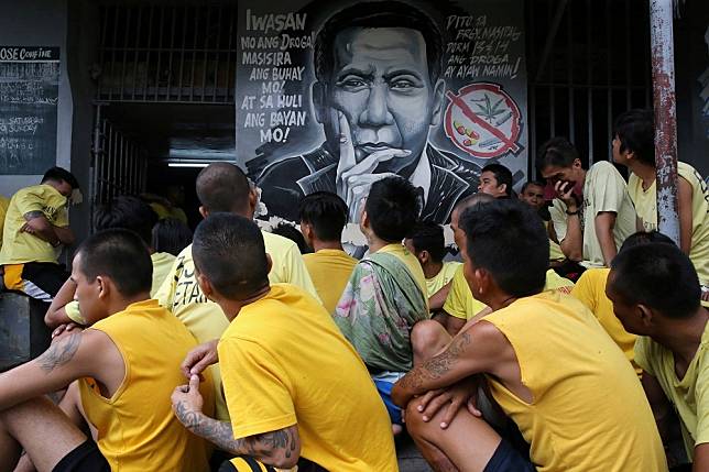 菲律賓總統杜特蒂的掃毒手法引發疑慮。（湯森路透）