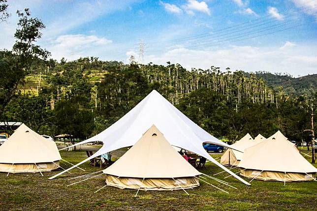 ▲免裝備露營區推薦-宜蘭夢幻露營。（圖／Tripbaa趣吧！亞洲自由行專家）