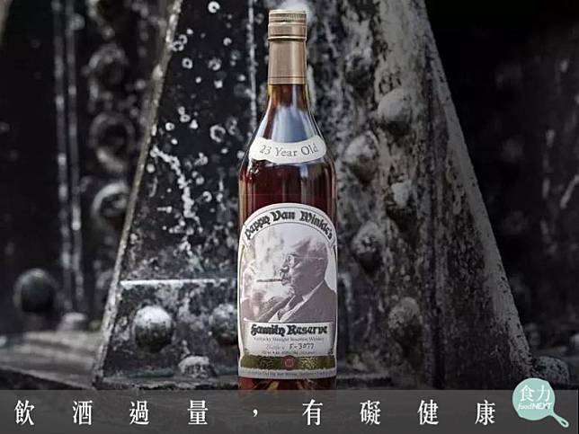 朱利安．凡溫克三世（Julian Van Winkle III）以祖父之名創造了Pappy Van Winkle。（圖片來源：溫克爾家族珍藏23年波本威士忌介紹）