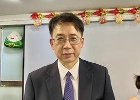 金管會銀行局副局長張嘉魁18日出席記者會，說明地政士勾結銀行原案。（陳怡慈攝）