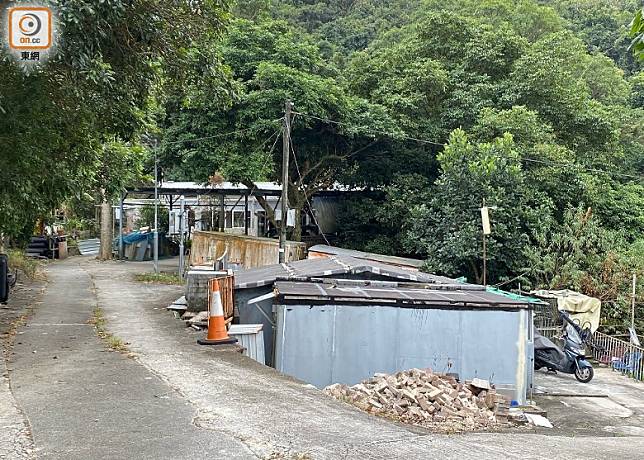 位於郊野公園附近的馬鞍山村亦是改劃一部分，一旦成功或面臨「滅村」。(陳彥婷攝)