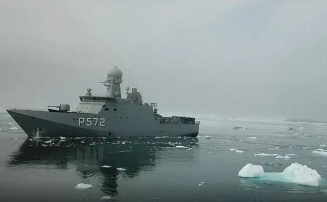 丹麥皇家海軍拉斯穆森級(Rasmussen-class)巡邏艦。 圖：翻攝陸網/騰訊網