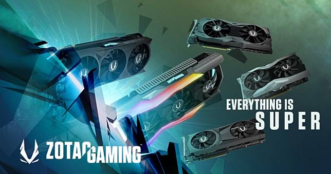 ZOTAC GAMING推出最新GEFORCE RTX 20 SUPER系列顯卡，更強遊戲效能所向披靡