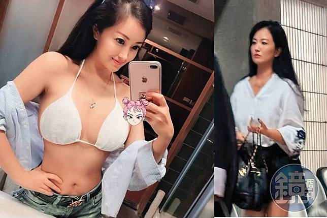 自稱台日混血的「安斉弘美」身材保養得宜，讓X先生看不出她少報年齡20歲。（左翻攝安斉弘美IG）