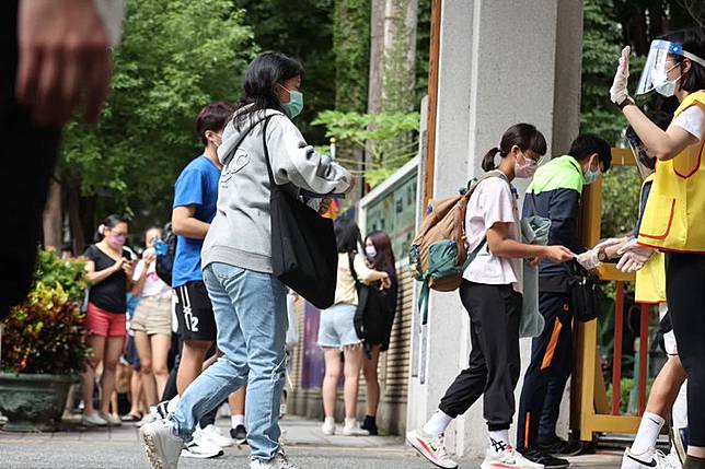 大學學測在2023年1/13-1/15登場。翁玉信攝