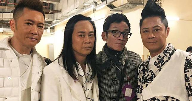 Jacky Ma是草蜢30多年來的御用髮型師。（蔡一傑Instagram圖片）