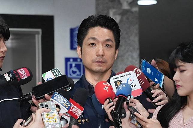 蔣萬安回應連放兩天颱風假是依照既有機制，並與基北北桃共同討論後做出決策。彭欣偉攝