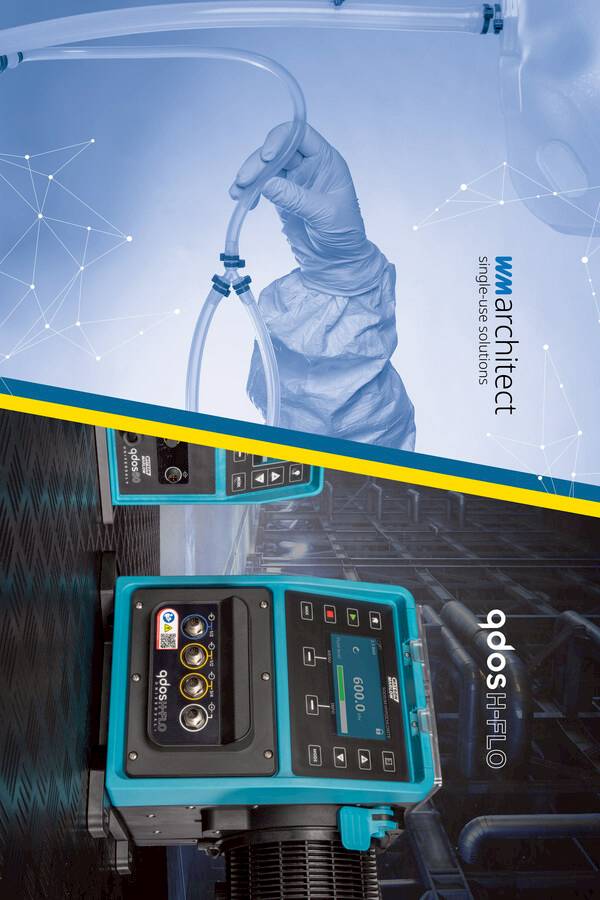 WatsonsMarlow unveils Qdos™ HFLO and WMArchitectTM Innovating fluid