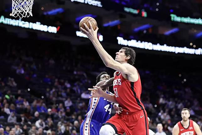 NBA「巨神兵」博班（Boban Marjanović）新賽季將轉戰歐洲聯賽。法新社