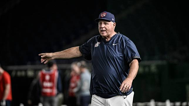 世界12強美國隊總教練Mike Scioscia。圖片取自FB@WBSC