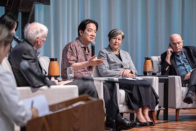 Le président Lai Ching-te a tenu des discussions à huis clos au groupe de réflexion East-West Center à Hawaï. (Source photo/Fourni par le bureau présidentiel)