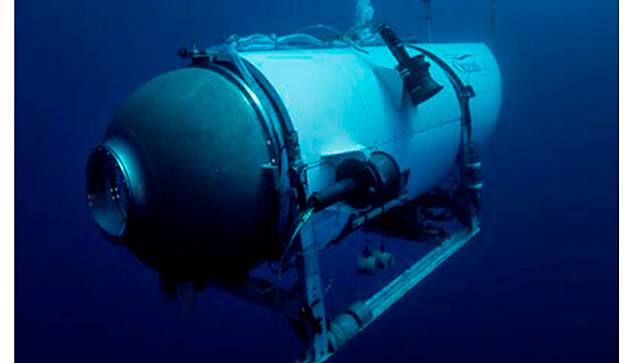 「海洋之門」公司2021年展示該公司的觀光潛艇。美聯社