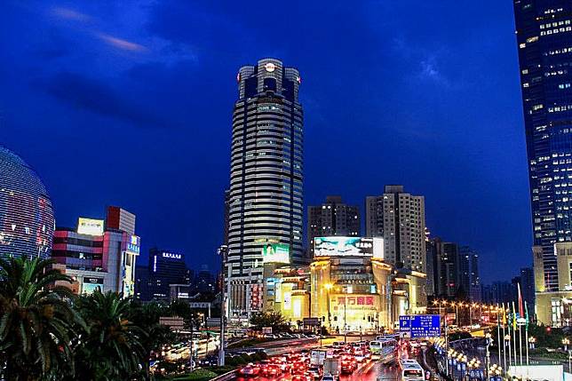General view of the Xuhui district in Shanghai. Photo: Baidu