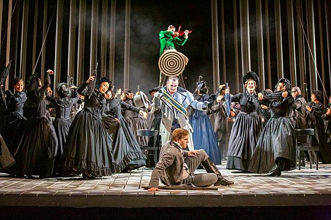 德國作曲家韋伯最著名的歌劇代表作《魔彈射手》，今年9月將首度在台灣演出。(2020奧地利茵斯布魯克劇院首演劇照／衛武營提供)