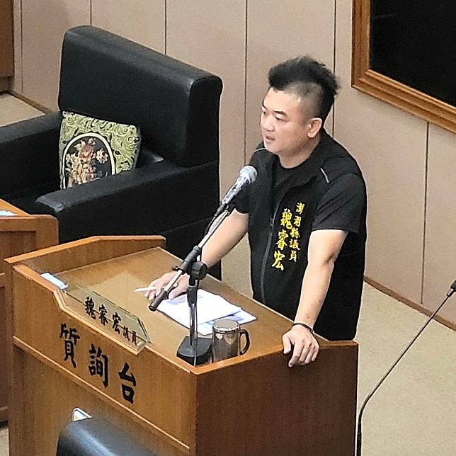 議員魏睿宏為潛水夫病患者請命