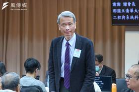 中選會舉辦首場核三重啟公投案意見發表會，正方代表葉宗洸。（資料照，顏麟宇攝）
