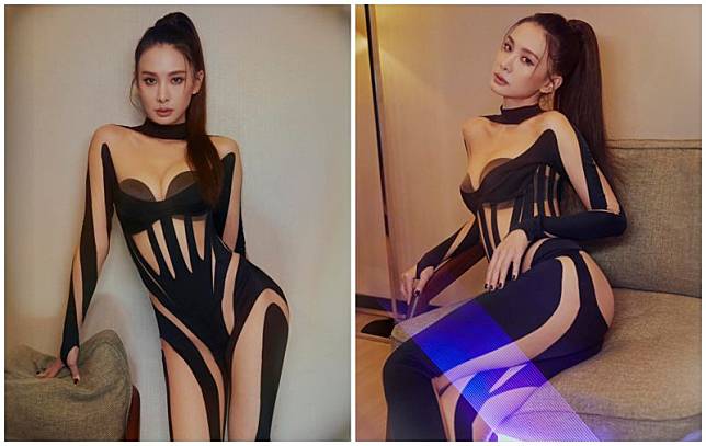 安心亞在新竹跨年，裸露極高的的舞台服裝引起話題。（翻攝臉書）