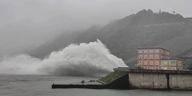 石門水庫將於10時洩洪。(北水局提供)