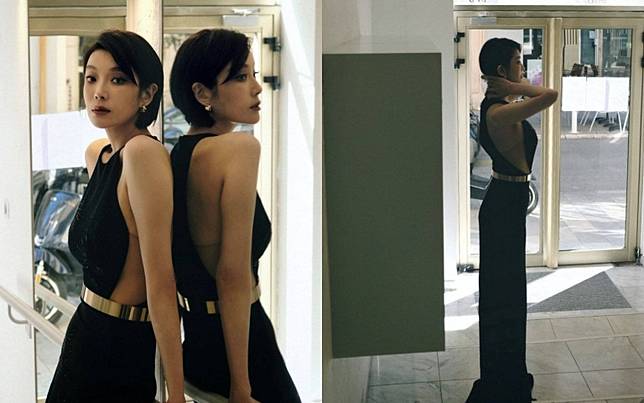 蔡淑臻50歲「極品身材」登坎城紅毯美炸！穿零贅肉挖空裝 網看傻：這狀態不科學
