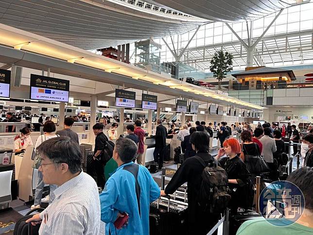 中國文旅部今公布第3批恢復旅行團出境目的地名單共78個國家，圖為羽田機場。