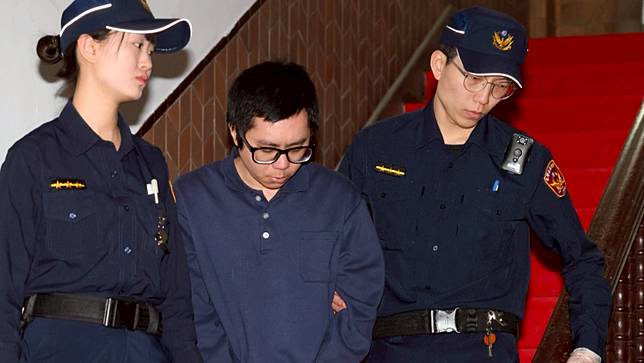 男子陳柏諺被控殺害馬來西亞國女大學生案台北高等法院開庭。廖瑞祥攝