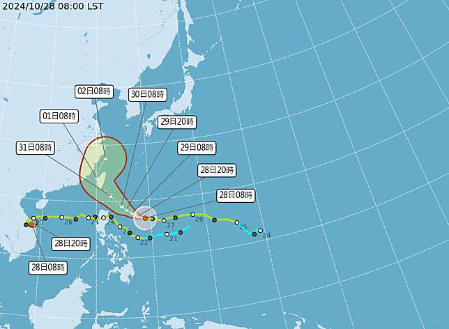 （圖／翻攝中央氣象署）