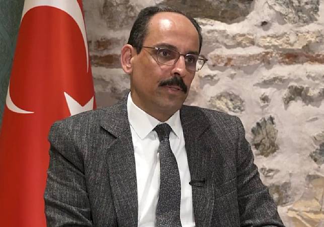 土耳其總統艾爾段的首席外交政策顧問卡林(Ibrahim Kalin)。(圖擷自卡林推特)