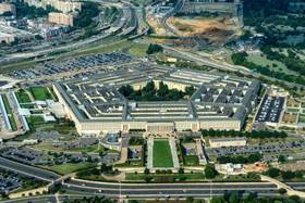 美國國防部（又稱五角大廈）。（圖／美聯社／達志影像）