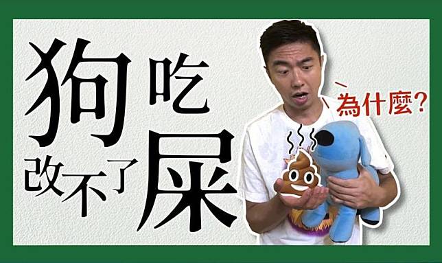 本性難移的人常被罵「狗改不了吃屎」，其實「吃屎」這個習慣是可改變的，熊爸教大家兩招輕鬆對付。