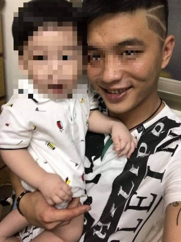 警方攻堅時發現程男與老大陳正南的妻子、孩子「同在屋簷下」，但陳妻出面護義弟，否認同居。(記者王捷翻攝)