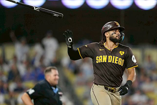 Fernando Tatis Jr.單場雙響。（達志影像）