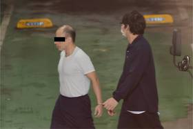 前總統府諮議吳尚雨認罪，獲50萬交保。資料照。李政龍攝