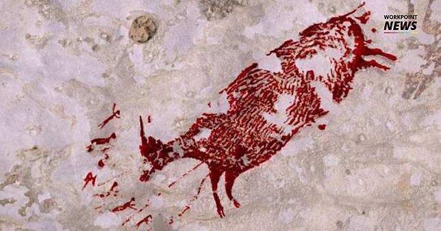 นักโบราณคดีออสเตรเลียพบภาพวาดสัตว์อายุราว 44,000 ปี บนเกาะซูลาเวซี