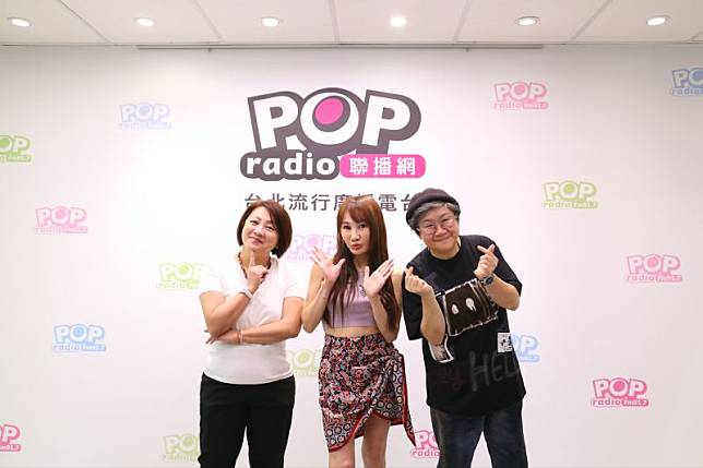 王宥忻日前發行最新單曲《女神經》，上節目分享人生觀。（圖／POP Radio提供）