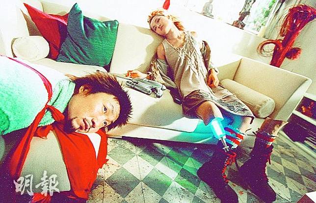 蔡卓妍2004年拍攝電影《追擊八月十五》時戀上鄭中基，兩人後來更秘密結婚。（資料圖片）