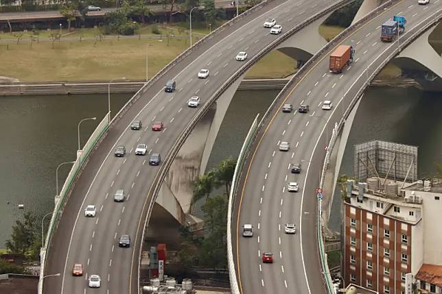 國道　高速公路　塞車　車潮　配圖