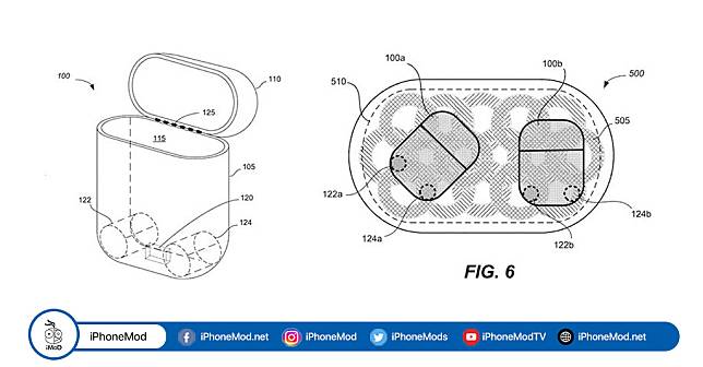 Airpods Case Wireless Charging Airpower Pantent