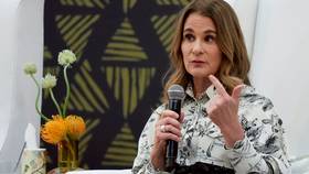 微軟創辦人蓋茲前妻梅琳達蓋茲資料照片。路透社