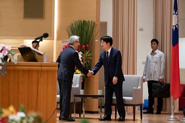 總統賴清德出席中研院第35次院士會議開幕式。 圖：總統府提供