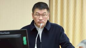 陸委會副主委梁文傑。李政龍攝