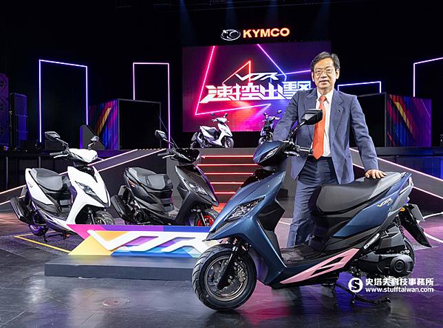 光陽執行長柯俊斌表示：KYMCO針對消費者需求推出全新性能輕跑 VJR 125 4V／TCS，針對年輕族群提供最安全的交通工具！