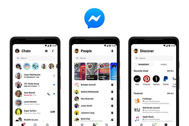 Facebook ปล่อยอัปเดต Messenger พร้อมดีไซน์ใหม่!