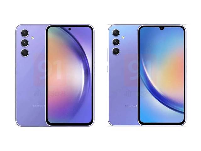 孤島式鏡頭！SAMSUNG A54與A34渲染圖與規格疑洩