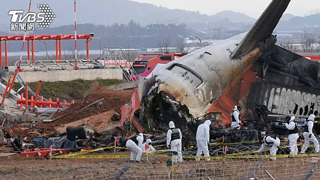 濟州航空去年年底發生重大空難。（圖／達志影像美聯社）